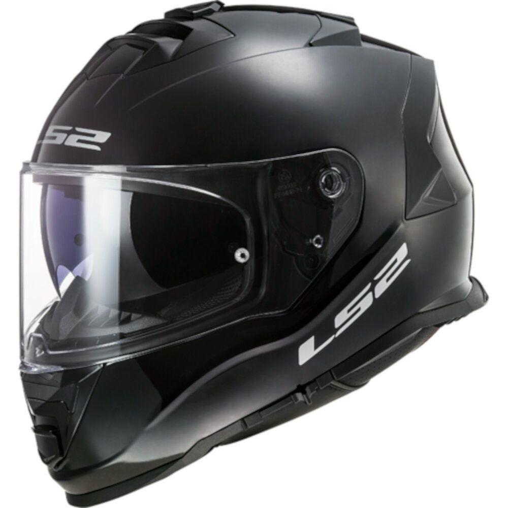 CASCO LS2 FF800 STORM SOLID GLOSS BLACK