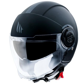 CASCO MT OF502SV VIALE SV SOLID A1 NEGRO MATE 22.06