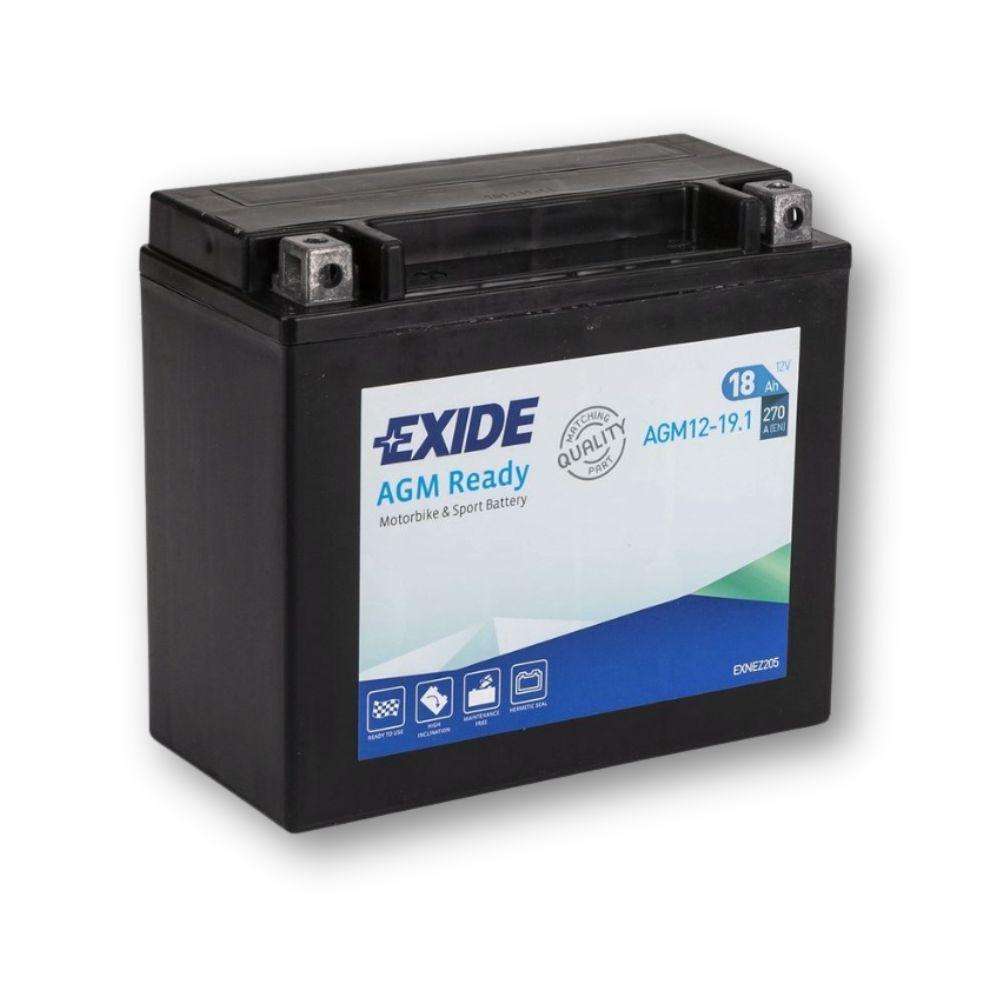 Batería EXIDE AGM12-19.1 (YTX20H-BS)