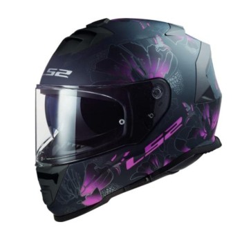 Casco LS2 FF800 Storm 2 Burst Negro-Rosa Mate