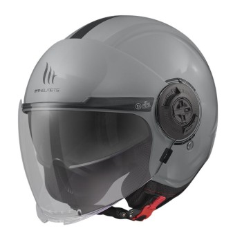 CASCO MT OF502SV VIALE SV SOLID A12 GRIS BRILLO 22.06