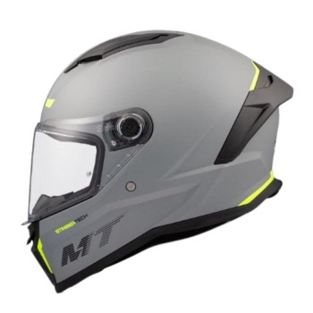 Casco Mt Ff126 Stinger 2 Solid A12 Gris Mate