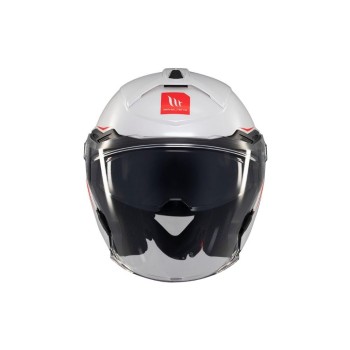 Casco Jet MT COSMO SV SOLID BLANCO