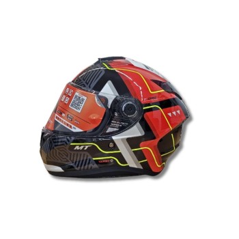 Casco integral MT FF106B TARGO S BRIK C5 brillo