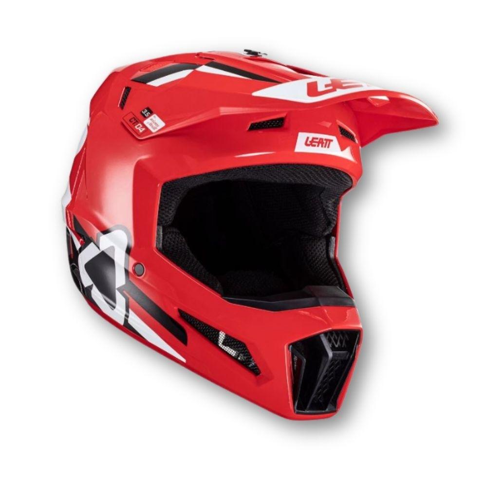 Casco Leatt 3.5 Jr Rojo ECE 22.06