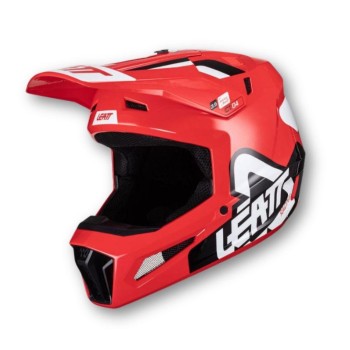 Casco Leatt 3.5 Jr Rojo ECE 22.06