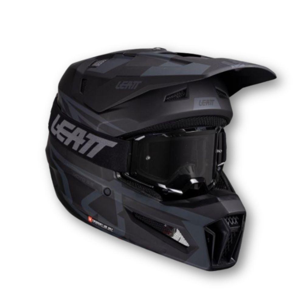 Casco Leatt Kit Moto 3.5 Stealth ECE 22.06