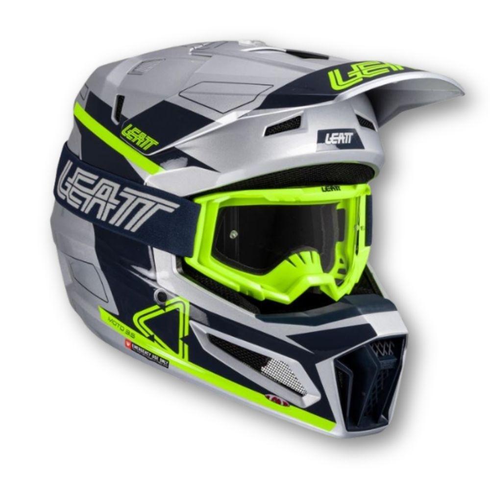 Casco Leatt Kit Moto 3.5 Steel ECE 22.06