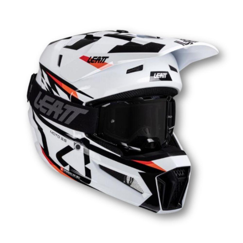 Casco Leatt Kit Moto 3.5 Blanco ECE 22.06