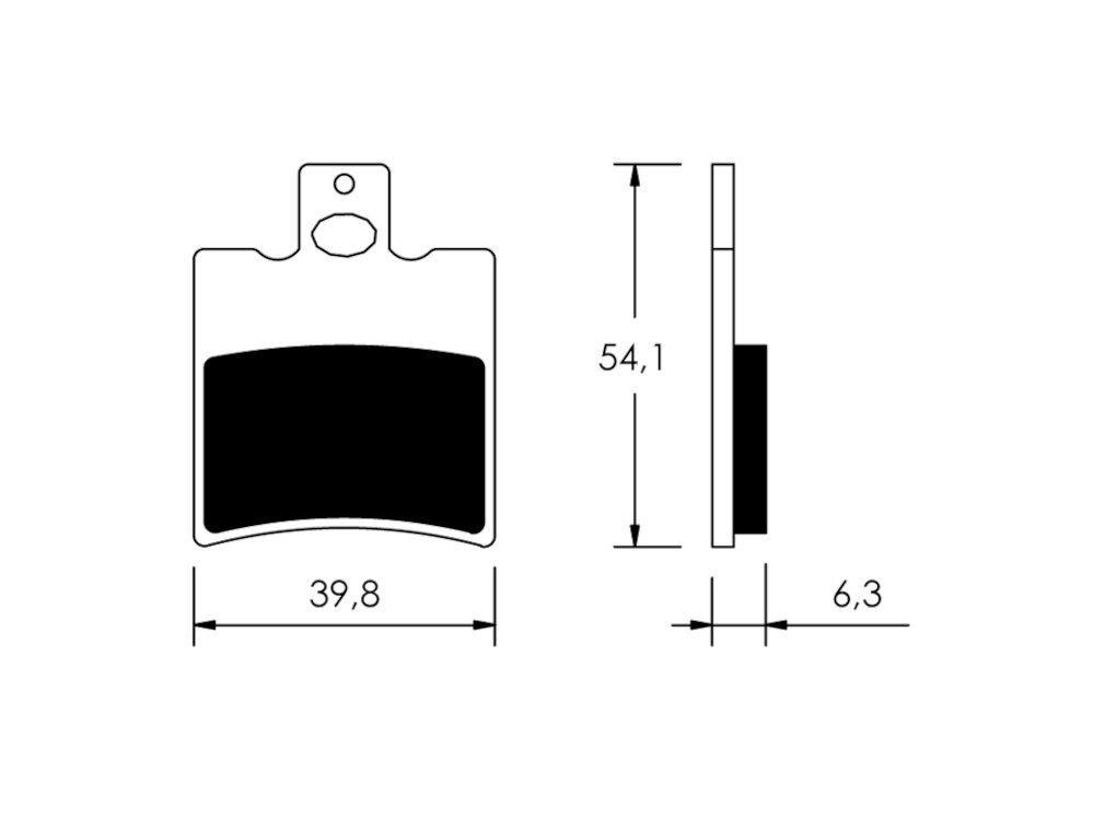 PASTILLAS FRENO ECO-EQUI.114HF/FD171