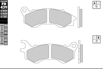 PASTILLAS GALFER FD439G1054