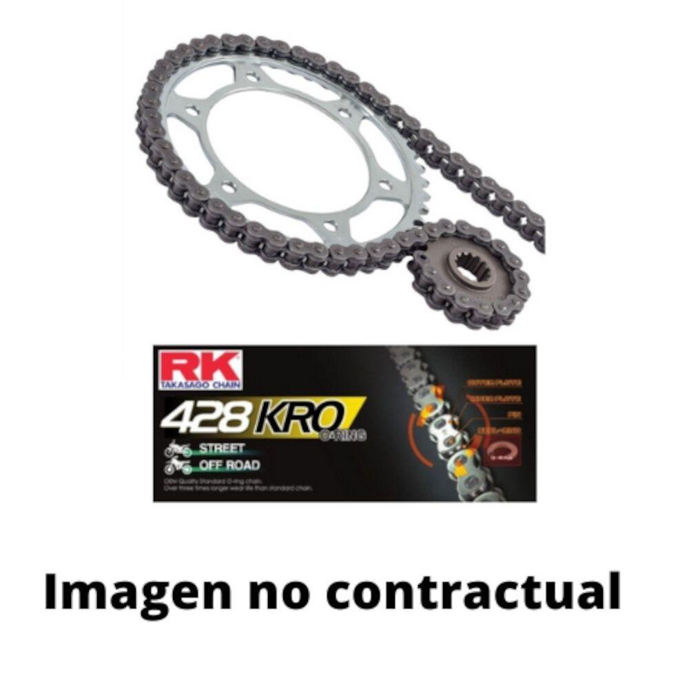 KIT CADENA AQUILA-125 RK 428KRO (13-47-126)